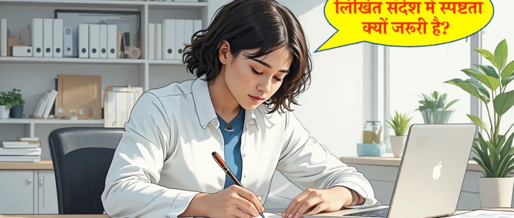 लिखित संदेश में स्पष्टता क्यों जरूरी है